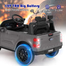 INFANS Licensed Ford Ranger Ride on Pickup Truck by INFANS, 12V Battery Powered Electric Vehicle for Kids with Remote Control