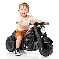 INFANS Ride on Push Car, Foot-to-Floor Sliding Car for Toddlers Kids Motorcycle with Bubble Maker, 3 Wheels Ride on Toys