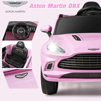 INFANS Kids Ride on Car, 12V Electric Vehicle Licensed Aston Martin DBX with Remote Control