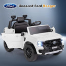 INFANS Licensed Ford Ranger Ride on Pickup Truck by INFANS, 12V Battery Powered Electric Vehicle for Kids with Remote Control