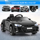 INFANS 12V Kids Ride On Car, Licensed Audi RS e-tron GT Electric Vehicle with Remote Control INFANS
