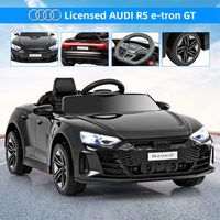 INFANS 12V Kids Ride On Car, Licensed Audi RS e-tron GT Electric Vehicle with Remote Control INFANS