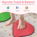 INFANS Balance Stepping Stones for Kids, 6, 11pcs Non-Slip Plastic Balance Stones, Indoor Outdoor Coordination Balance Blocks