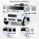 INFANS Licensed Mercedes Benz G63 Kids Ride on Car, 12V Electric Vehicle, Battery Powered for Children Boy Girl