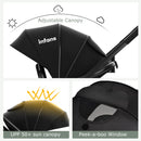 INFANS 2 in 1 Baby Stroller, High Landscape Infant Stroller, Foldable Pushchair