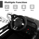 12V Electric Vehicle Car with Remote Control, Toddlers Battery Powered Toy with 2 Speeds, Spring Suspension INFANS