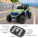 INFANS 2 Seater Kids Ride on UTV, 12V Electric Truck Car with Remote Control, Battery Powered Vehicle