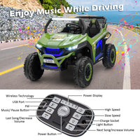 INFANS 2 Seater Kids Ride on UTV, 12V Electric Truck Car with Remote Control, Battery Powered Vehicle