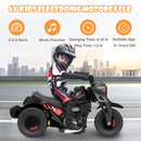 INFANS Kids Motorcycle, 6V Electric Ride on Car with Automatic Bubble Function for Children, Toddler Ages 3+