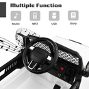 12V Electric Vehicle Car with Remote Control, Toddlers Battery Powered Toy with 2 Speeds, Spring Suspension INFANS