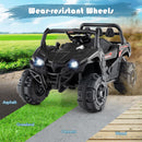 INFANS 12V Ride on Car UTV, Battery Powered Off-Road Kids Electric Vehicles with Remote Control, Music, Horn, MP3, Lights