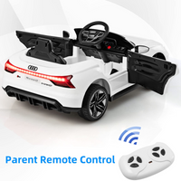INFANS 12V Kids Ride On Car, Licensed Audi RS e-tron GT Electric Vehicle with Remote Control INFANS