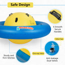 INFANS 8FT Inflatable Dome Rocker Bouncer, Outdoor Kids Giant Roll and Play Seesaw Rocker with 6 Secure Handles