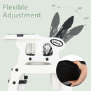 INFANS 5 in 1 Baby High Chair, Convertible Toddler Table Chair Set, Rocking Chair, Multi-Function Seat with Lockable Universal Wheels