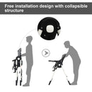 INFANS Foldable High Chair for Babies & Toddlers with Multiple Adjustable Backrest, Footrest and Seat Height