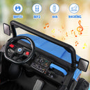 INFANS 2 Seater Ride on UTV, 12V Kids Electric Vehicle Dump Truck, Toddlers Battery Powered Car with Music