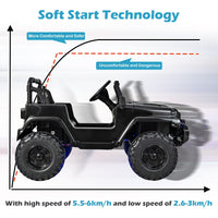INFANS Kids Ride on Car Truck with 2.4G Remote Control, 12V Battery Powered Electric Cars for Kids