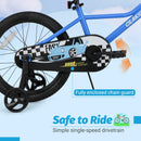 INFANS Kids Bike, 16 18 Inch Toddlers Bike with Training Wheels Safety Bell Adjustable Seat and Handlebar