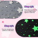 INFANS Kids Sofa with Glow in The Dark, Toddler Armchair Couch, Upholstered Comfy Foam Children Chair for Kindergarten Playroom