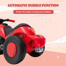 INFANS Kids Motorcycle, 6V Electric Ride on Car with Automatic Bubble Function for Children, Toddler Ages 3+