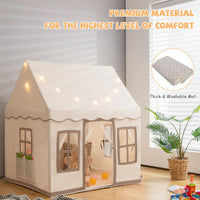 INFANS Kids Play Tent, Anti-Trip Large Playhouse Toys for Children Boys Girls, Princess Tents Castle