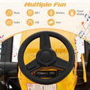 INFANS Kids Ride on Car, 12V Electric Excavator Vehicle Construction Truck, Toddlers Battery Powered Bulldozer Tractor