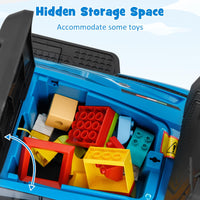 INFANS 3 in 1 Ride on Push Car, Licensed Lamborghini Baby Stroller Sliding Walking Car with Push Handle