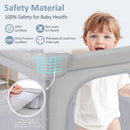 INFANS Foldable Baby Playpen with Mat, Large Baby Play Yard for Infant with 50 Ocean Balls, Fence Toddler Activity Center