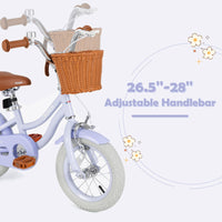 OLAKIDS Kids Bike, 12 14 16 18 Inch Toddlers Bike with Removable Training Wheels, Children's Bicycle for Girls Boys Age 3-8