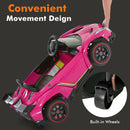 INFANS 2 Seater Kids Ride on Car, 12V 4WD Licensed Lamborghini Veneno Powered Electric Vehicle with Rocking Mode, Remote Control
