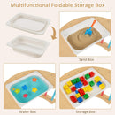 INFANS Wooden Arch Climber Rocker with Soft Cushion, 6 in 1 Montessori Climbing Toys for Toddlers, Gym Playset Gift for Kids