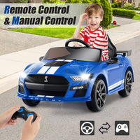 Licensed Ford Mustang GT500 Ride on Car for Kids by INFANS, Battery Powered Electric Vehicle with Remote Control, 37-96 months