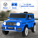 INFANS Licensed Mercedes Benz G63 Kids Ride on Car, 12V Electric Vehicle, Battery Powered for Children Boy Girl