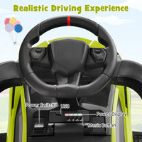 INFANS 3 in 1 Ride on Push Car, Licensed Lamborghini Baby Stroller Sliding Walking Car with Push Handle