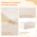 INFANS Modular Kids Play Couch, Toddler Sectional Fort Building Sofa for Playroom, Bedroom, Convertible Soft Foam Furniture