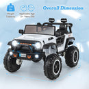 INFANS 24V 2 Seater Ride on Car for Kids, 2WD/4WD Battery Powered with Remote Control, 20" Wide Seat Electric Jeep Toys