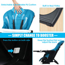 INFANS 4 in 1 High Chair�CBooster Seat, Convertible Highchair, Installation-Free,Simple Fold for Baby, Infant& Toddler