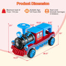 12V Battery Powered Electric Toy with Train Whistle Gift for Toddler Boys Girls