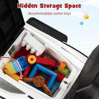 INFANS 3 in 1 Ride on Push Car, Licensed Lamborghini Baby Stroller Sliding Walking Car with Push Handle