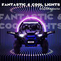 INFANS 2 Seater Kids Ride on UTV, 12V Electric Truck Car with Remote Control, Battery Powered Vehicle