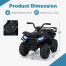24V 4x4 Ride on Car Kids ATV Quad with Bluetooth Music