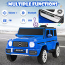 INFANS Licensed Mercedes Benz G63 Kids Ride on Car, 12V Electric Vehicle, Battery Powered for Children Boy Girl