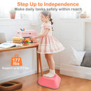 INFANS Balance Stepping Stones for Kids, 6, 11pcs Non-Slip Plastic Balance Stones, Indoor Outdoor Coordination Balance Blocks