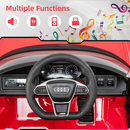 INFANS 12V Kids Ride On Car, Licensed Audi RS e-tron GT Electric Vehicle with Remote Control INFANS