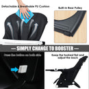 INFANS 4 in 1 High Chair�CBooster Seat, Convertible Highchair, Installation-Free,Simple Fold for Baby, Infant& Toddler