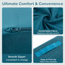 INFANS Modular Kids Play Couch, 8 PCS Toddler Creative Sectional Fort Building Sofa