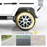 INFANS Licensed Mercedes Benz G63 Kids Ride on Car, 12V Electric Vehicle, Battery Powered for Children Boy Girl