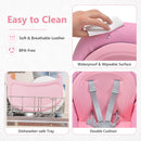 INFANS 8 in 1 Baby High Chair, Convertible Highchair for Babies and Toddlers, Infant Dining Booster Seat, Kids Stool Table Chair Set