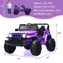 INFANS Kids Ride on Car Truck with 2.4G Remote Control, 12V Battery Powered Electric Cars for Kids