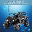 INFANS 12V Ride on Car UTV, Battery Powered Off-Road Kids Electric Vehicles with Remote Control, Music, Horn, MP3, Lights